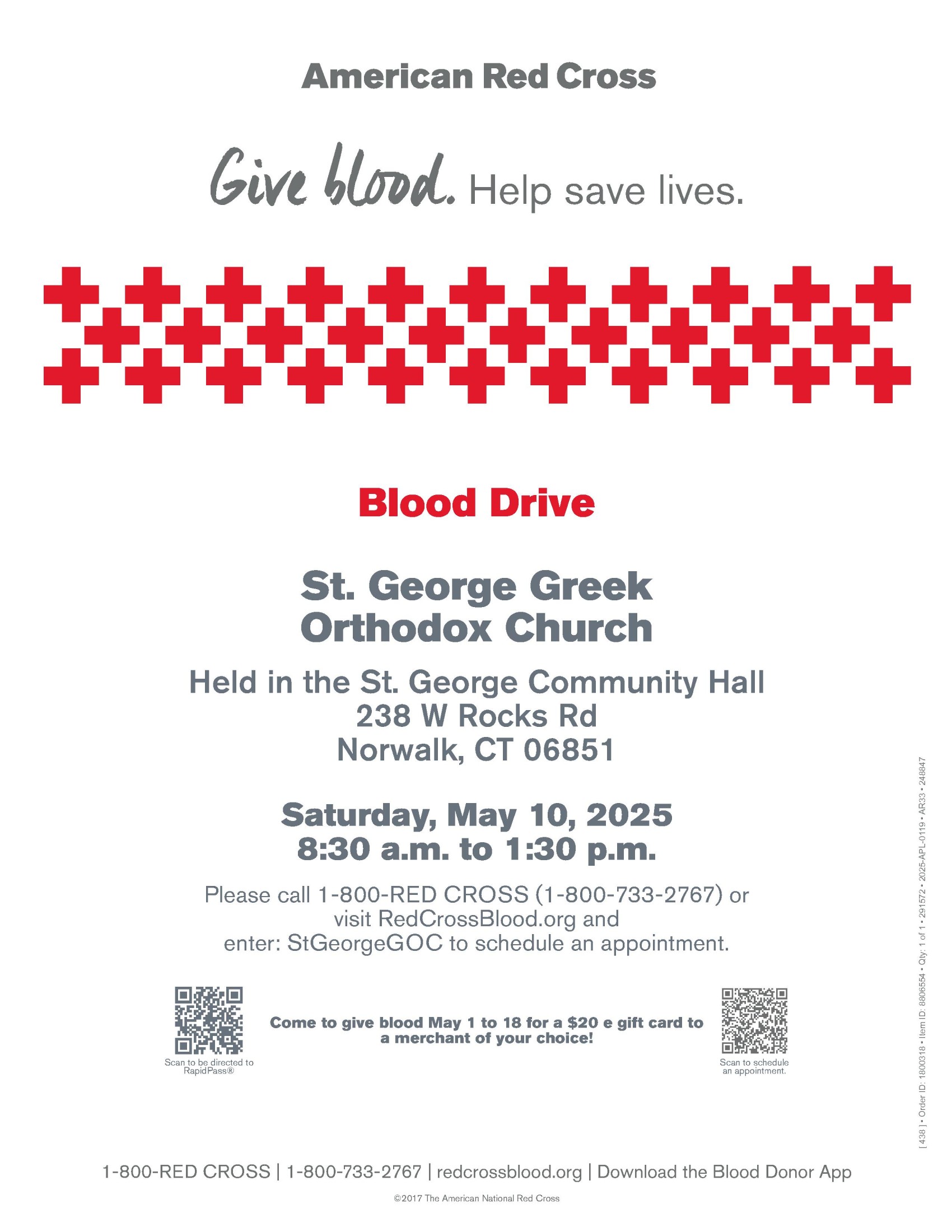 May Blood Drive
